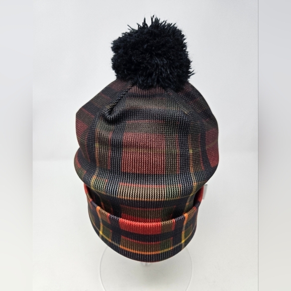 NEFF X DISNEY COLLECTION BLUE PLAID POM POM BEANIE HAT DISNEY VILLIANS UNISEX OS - Picture 4 of 9